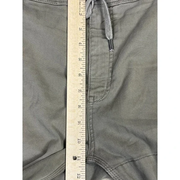 DU/ER Pants Adult 40/29 Khaki Slim Live Lite Joggers In Civilian Preppy‎ Mens